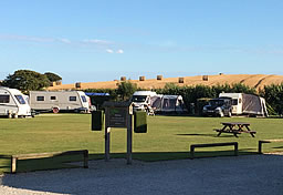 Pitches for touring caravans Looe Cornwall